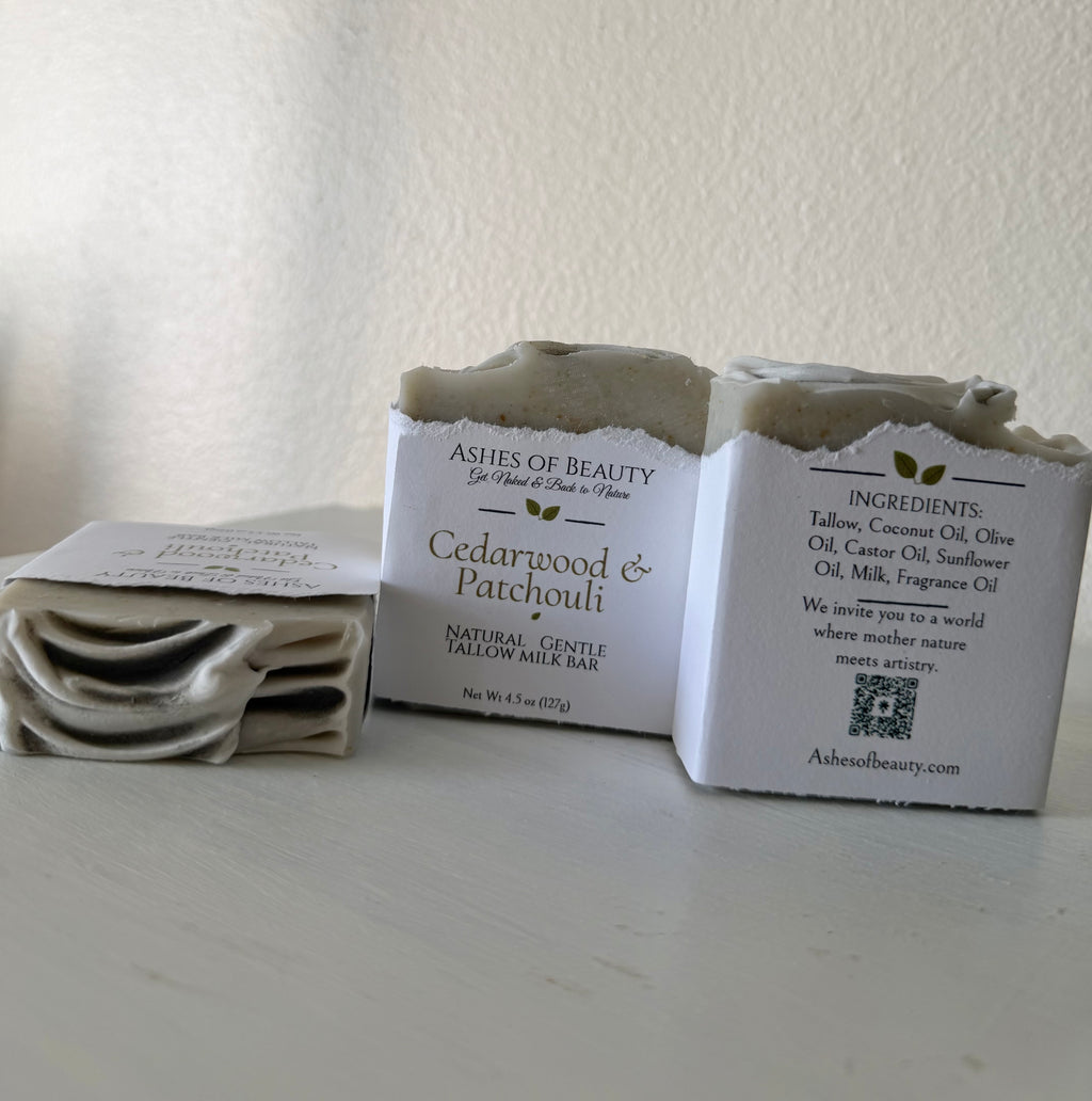 Cedarwood & Patchouli Natural Soap