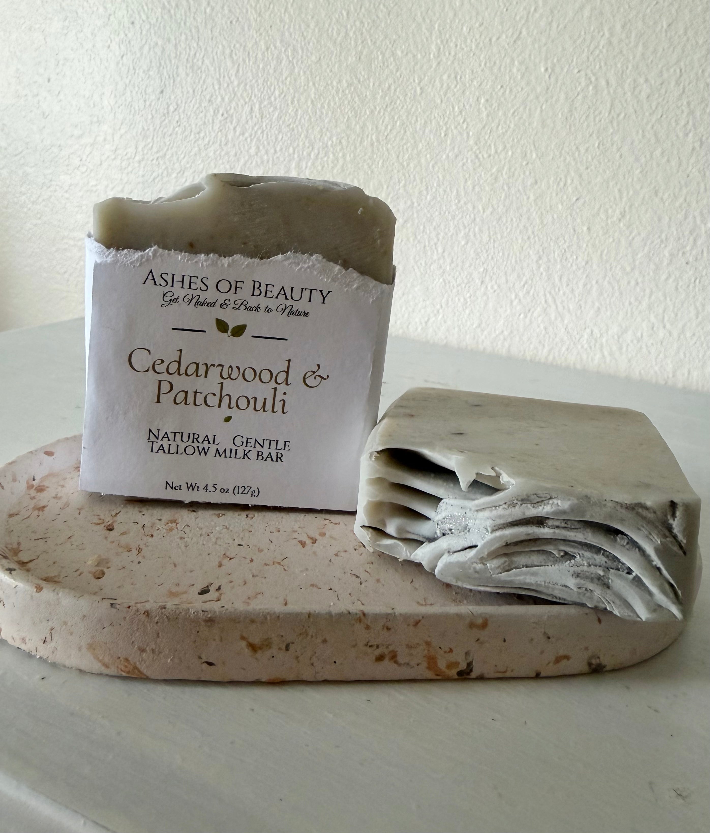 Cedarwood & Patchouli Natural Soap