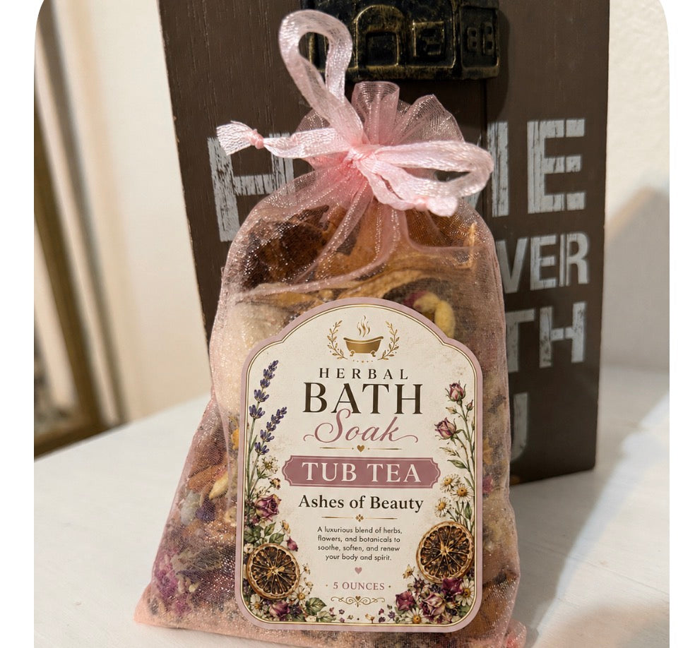 Herbal bath soak Tub Tea 