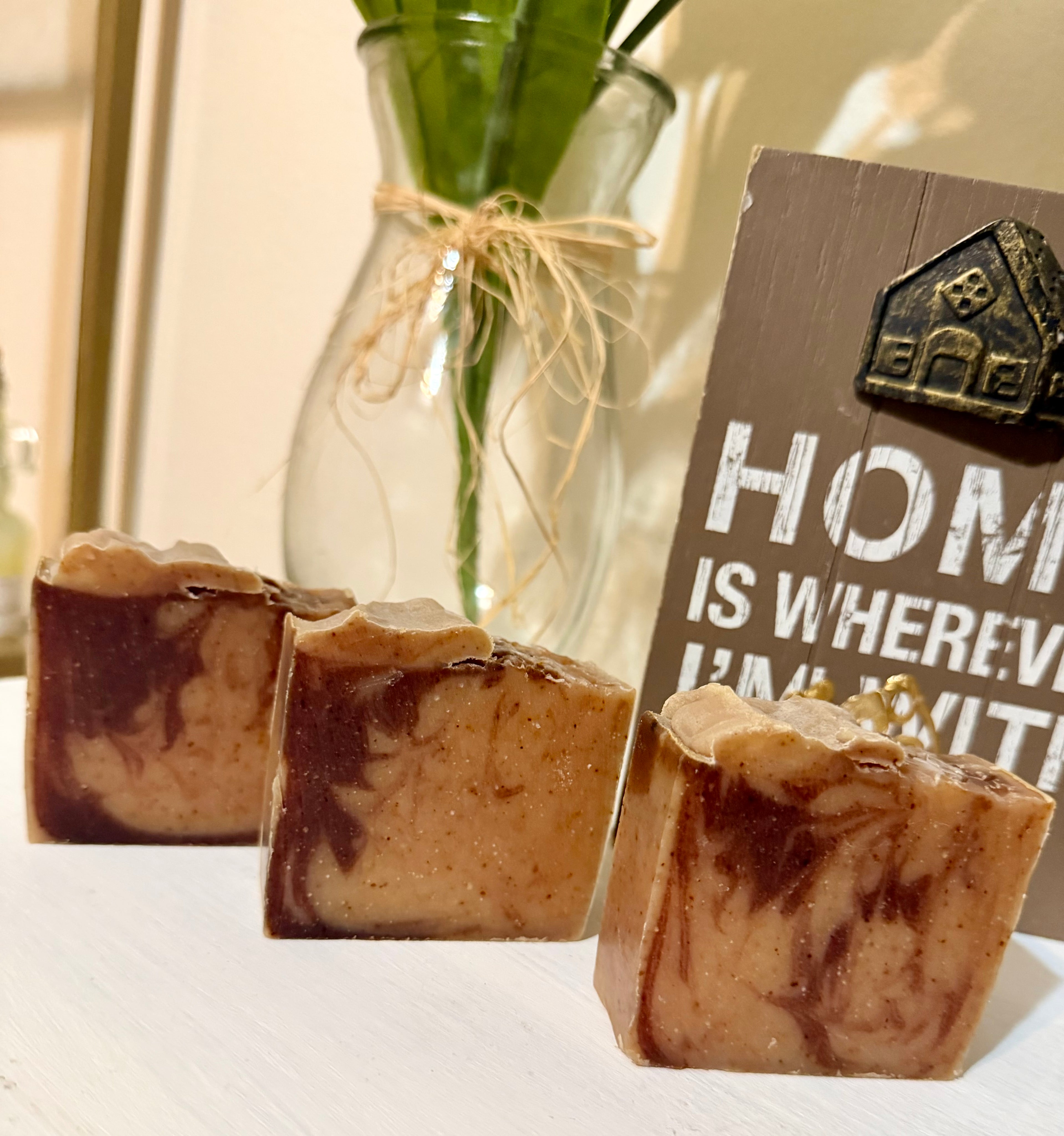 Almond honey natural soap 