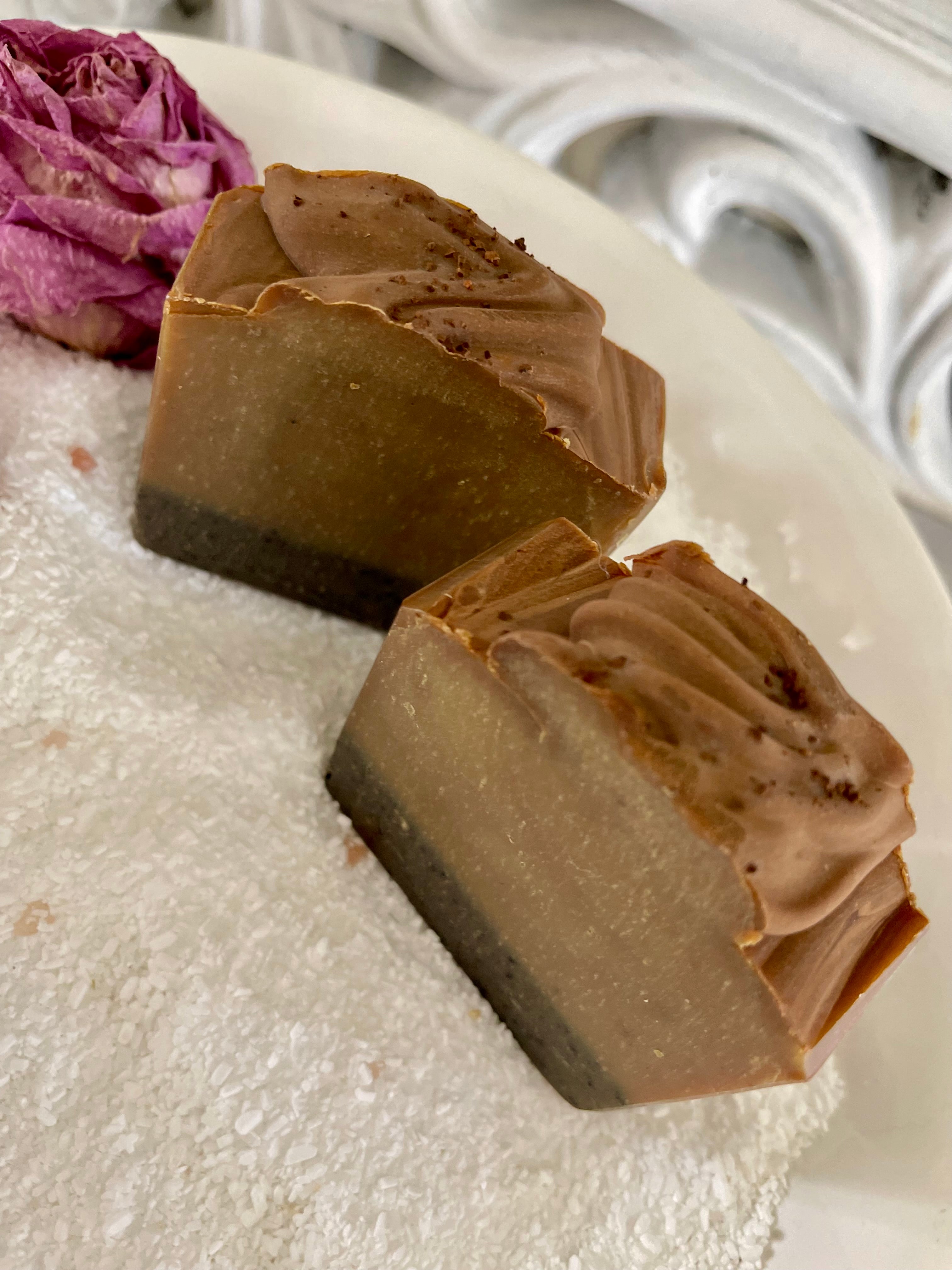 Latte's & Loungwear Exfoliating Natural Soap
