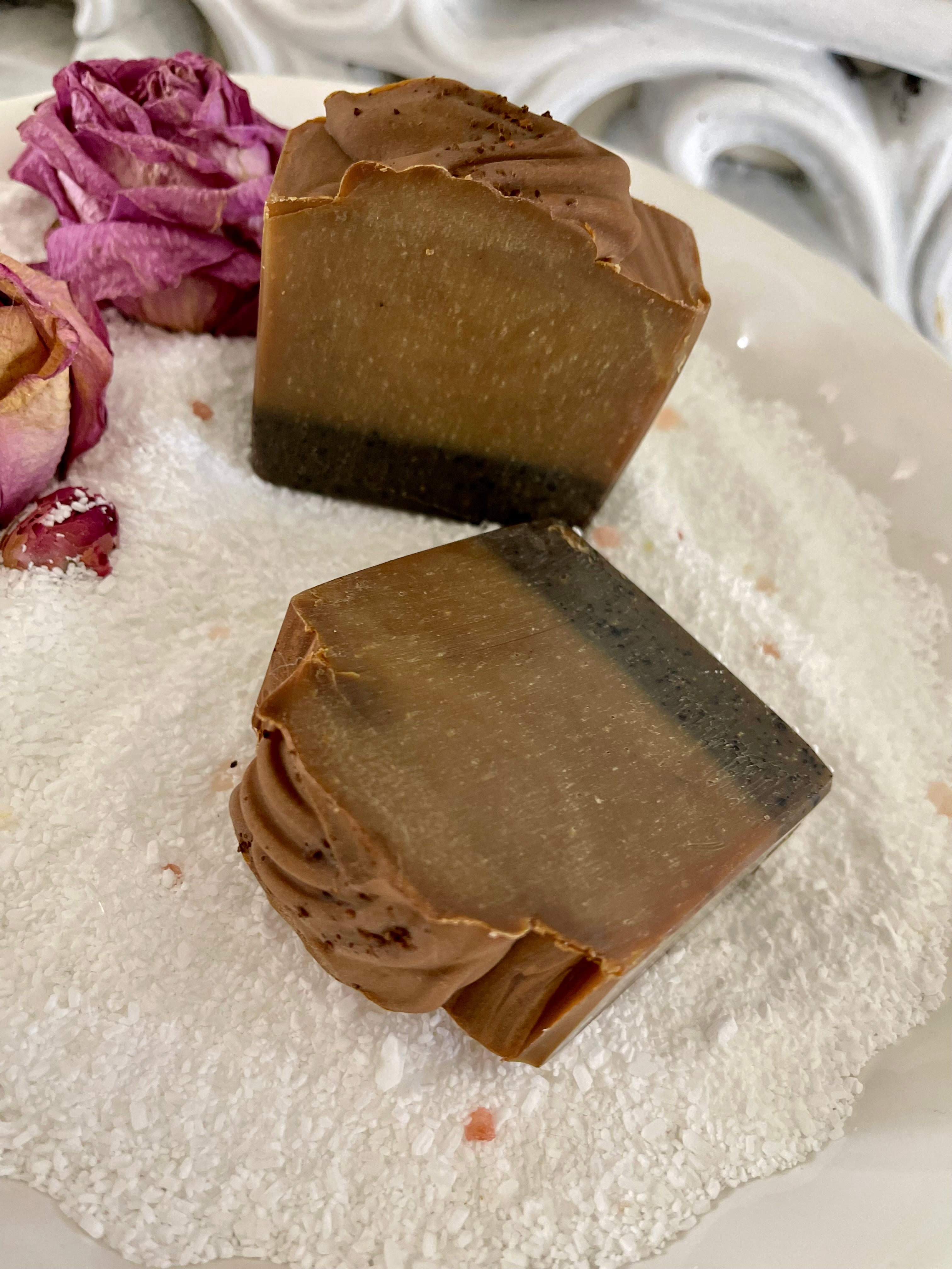 Latte's & Loungwear Exfoliating Natural Soap