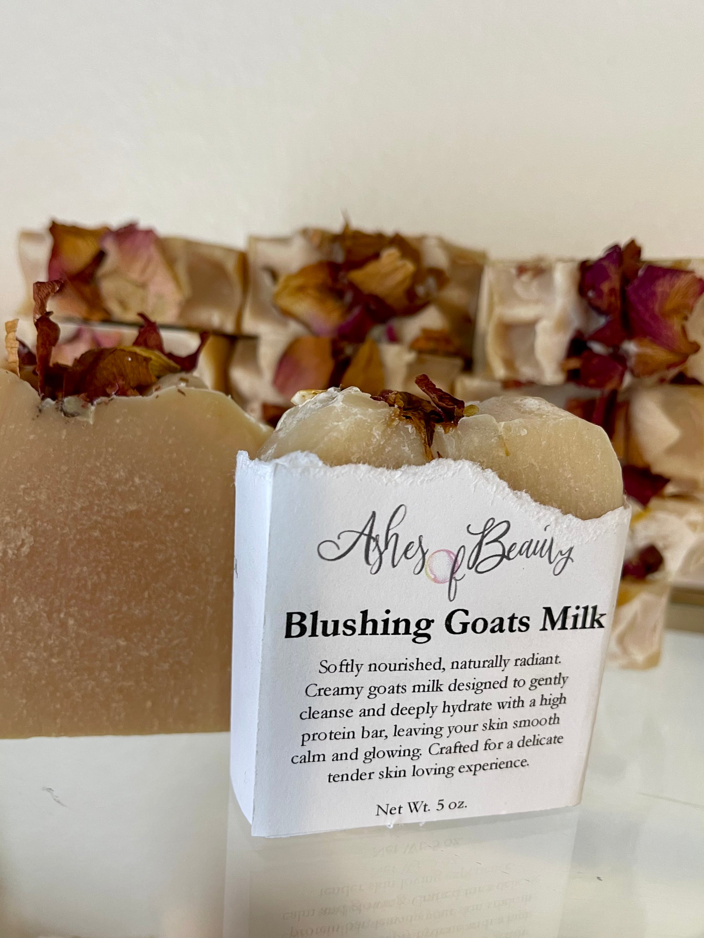 Blushing Rose Goats Milk Soap